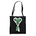 Irish Step Dancing Celtic Knot Heart Tote Bag