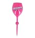 NPW NPW67576 Time Down Floating Wine Glass Hands Off