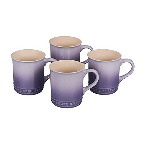 Le Creuset Provence Enameled Stoneware 14 Ounce Mug, Set Of 4 #TOP1