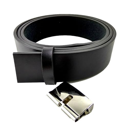 Women's Decorative Belt DIY Belt Accessories Leather Belt Without Buckles Belt 75cm To 130cm With 4cm Metal Clip2