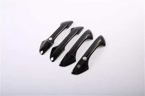 Accesorios de manija de puerta para Accord 2008-2013, decoración cromo negro Style3