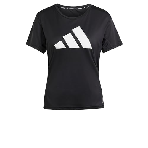 Image of adidas Women's Polyester Geometric Regular Fit T-Shirt