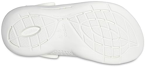 Image of Crocs Unisex Adult Literide Clog 206708-1CV Almost White /Almost White M4W6