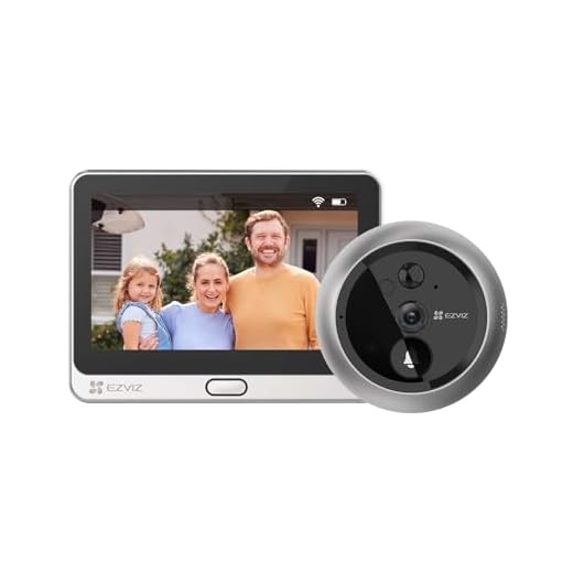 EZVIZ Spioncino Digitale Rilevamento Movimento PIR