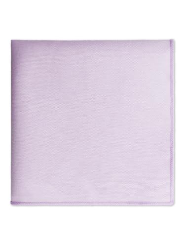 Image of Luckyvestir Pocket Squares for Men Solid Color Cotton Pocket Square Mens Handkerchief for Dinner Church Wedding