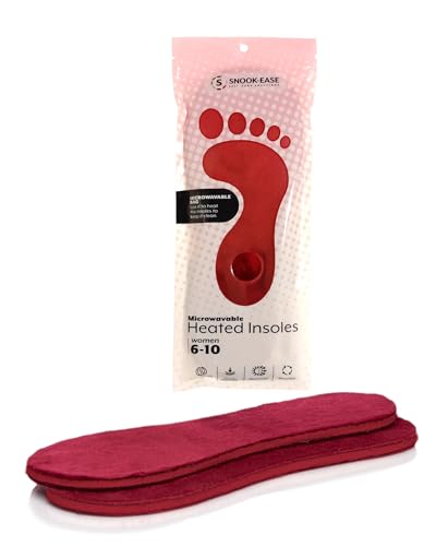 Snookiz Odorless Heated Slipper Inserts