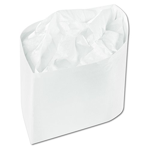 Royal RCC2W Classy Cap, Crepe Paper, White, Adjustable, One Size, Pack of 100 Caps (Case of 10 Packs)