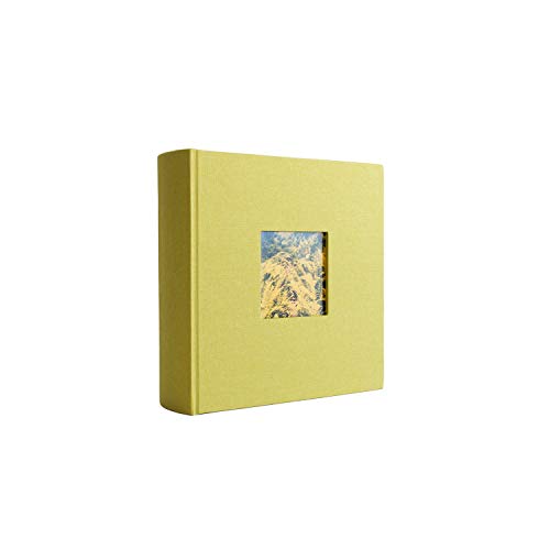 Kolo Hudson 2Up Photo Album, Holds 200 4X6 Photos, Ideal For Wedding And Baby Books, Chartreuse #TOP1