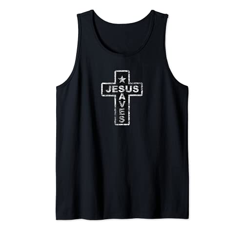 Camiseta Jesus Saves Camiseta sin Mangas