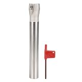 uxcell 1' x 8' Indexable End Mill 2 Flute 90 Degree BAP400R R0.8 for APMT1604 Insert