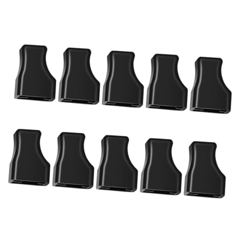 Cabilock 10pcs Black Silicone Syrup Pump Covers for Coffee Soda and Liquor Bottles Mess Pouring Compatibility Easy to Clean and Maintain