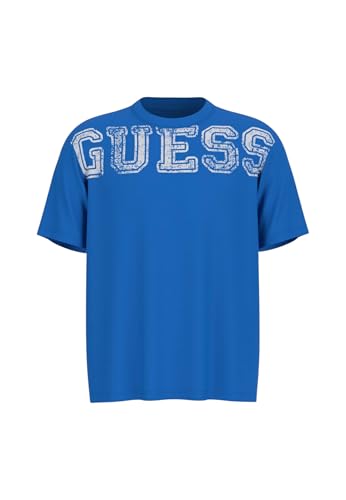 T-shirt GUESS Bugler Z5GI15I3Z14 en coton noir à manches courtes pour homme
