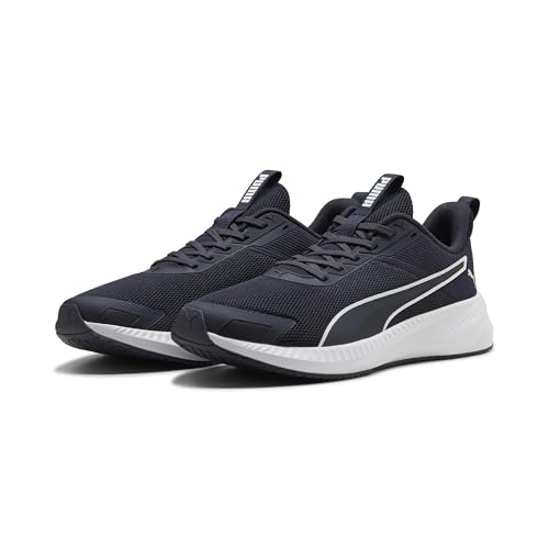 Puma Unisex Flyer Lite 4 Straßen-Laufschuh, New Navy White, 39 EU – Ansicht 1