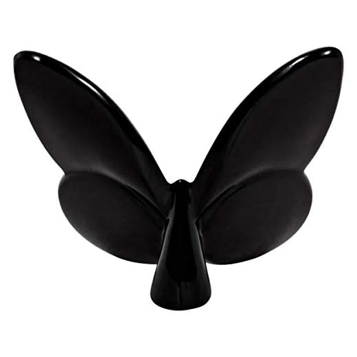 Baccarat Lucky Butterfly in Black