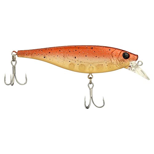 Berkley Juke Fishing Lure, New Penny, 100, 4in | 10cm, Flat-Sided Body Darts and Flashes to Imitate Baitfish, Equipped with Sharp 3X Anti-Rust Fusion19 Treble Hooks