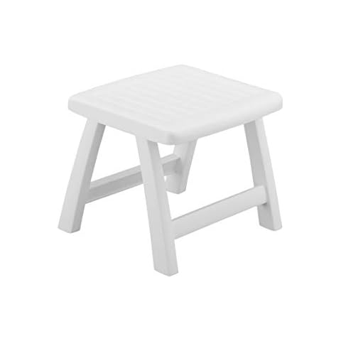 Kettler Roma Patio Ottoman in White Cover
