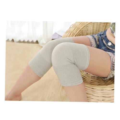 FRCOLOR Bamboo Knee Compression Sleeve Large Non-slip Warm Sports Brace for Men and Women Breathable Elastic for Ligament Injury Arthritis Muscle Relief