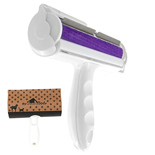 myHomeBody Pet Hair Remover |Quitapelos para Mascotas |Rodillo para Pelusas Reutilizable para Quitar Pelo de Perros y Gatos | Morado, 1 Unidad Cover