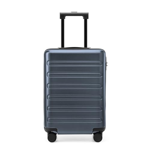 Image of NINETYGO Carry On Luggage 22x14x9 Airline Approved, 20 Inch Luggage with Smooth Double Spinner Wheels, Hard Shell PC+ABS Suitcase Carry-On, Lightweight Travel Luggage, TSA Approved (Grey, Andes)