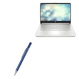 BoxWave Stylus Pen Compatible with HP Touchscreen Laptop AMD Ryzen 7 5700U (15.6 in) - FineTouch Capacitive Stylus, Super Precise Stylus Pen - Lunar Blue