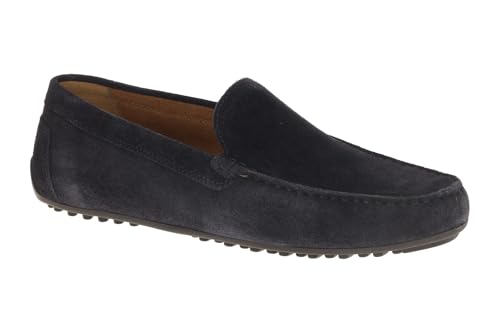 Geox Homme U Istria C Moccasin, Bleu Marine, 45 EU