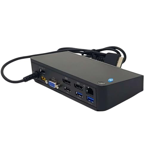 Docking station 40A4 Lenovo SD20K40274 replicador de puertos reacondicionado 4