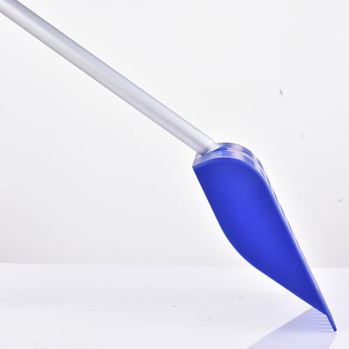 Generico Coop Scooper, Rastrello e Pala per Pulizia Pollaio, Pala in Leghe Alluminio con Manico Lungo per Pulizia Lettiera Sabbia Giardino - immagine 8