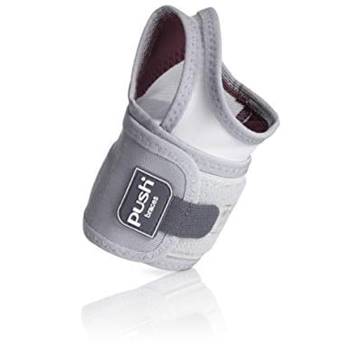 PUSH Care Wrist Brace - Provides Adjustable Wrist Compression, Thumb Loop for Position Retention (Left Size 1)