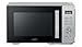Candy CMGA31W8DLS Microondas com Grill, 31 L, 900 W-1500 W, 5 níveis de potência, 8 automenus, bloqueio infantil, prato de 31,5 cm, display digital, descongelação, abertura esquerda, Inox