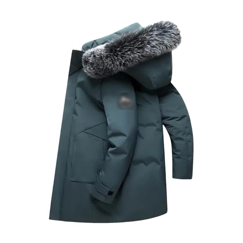 Manteau chaud en duvet de canard blanc pour affronter l'hiver