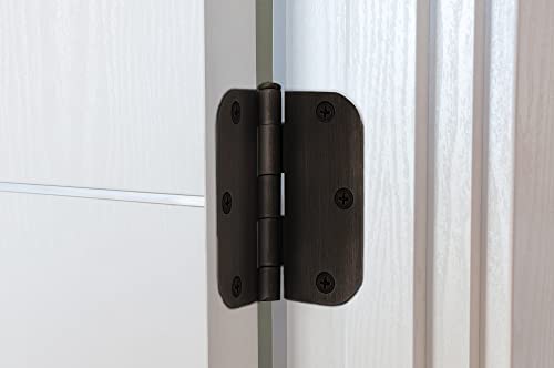 Design House 181446 Hinge, Oil Rubbed Bronze, 3.5" (Pack Of 10) #TOP3