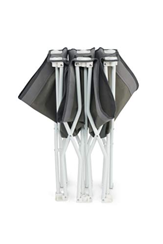 Regalo My Cot Pals Small Single Portable Toddler Bed, Raccoon, Blue, 48x24.5x9 Inch (Pack of 1)