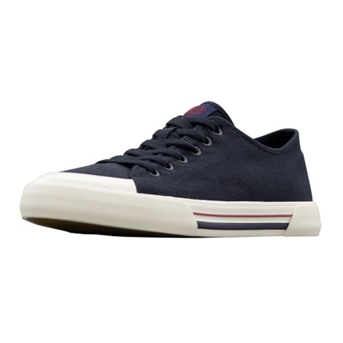 Ben Sherman Homme Belfast basket blanche en cuir casual