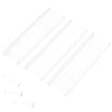 GORGECRAFT 5000pcs Barbes D'Étiquetage 25mm Attaches Transparentes en Plastique pour Étiqu...