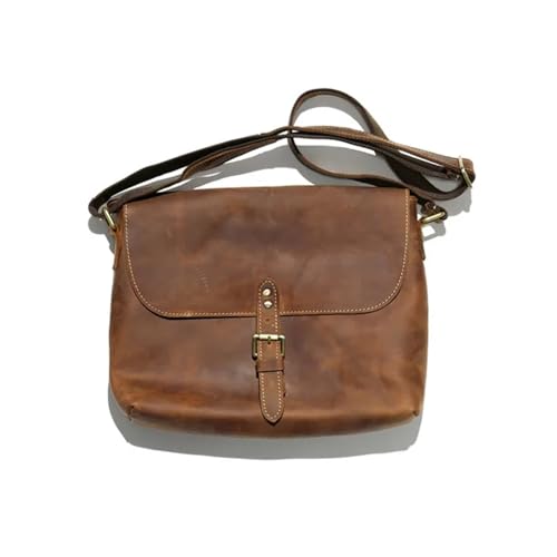Sac messager sac à bandoulière vintage hommes cuir véritable travail voyage