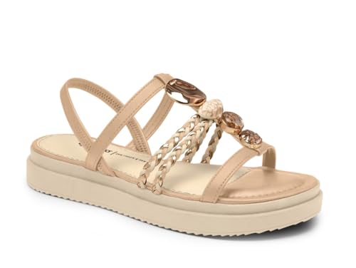 Sandália Feminina Dakota Flatform Bege 38