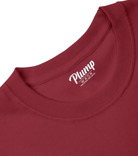 Image of Plump Unisex's Solid Regular Fit T-Shirt