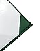 Gradplaza Diploma Cover for Certificate 8.5''x 11'' Padded Graduation Diploma Holder Smooth Certificate Cover Forest Green