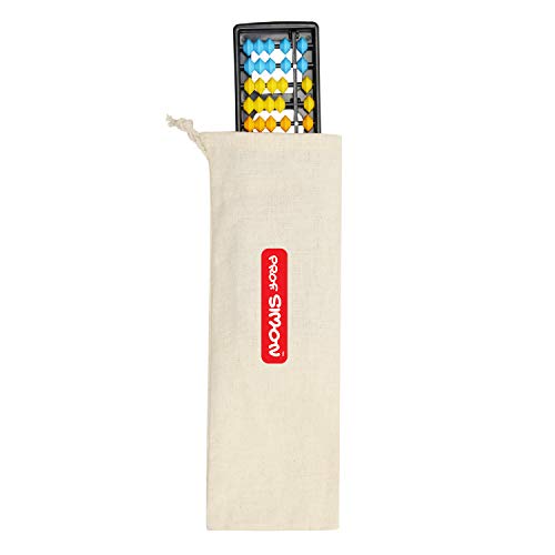 Image of 17 Rods /digits Soroban Plastic Abacus With Multicolour Beads, 10+ Years,10 Year