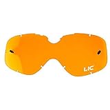 liquid image maschera subacquea  Liquid Image MX Lente Ambrata, Mod. 611, Misura S/M, Utilizzabile per All-Sport, Impact, Summit Series, Arancio