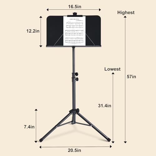 Image of AODSK Music stand (AS-M55)