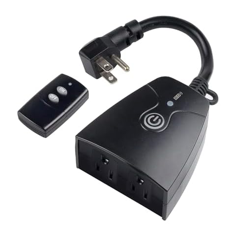 HBN Wireless Remote Control Dual Outlet Cover