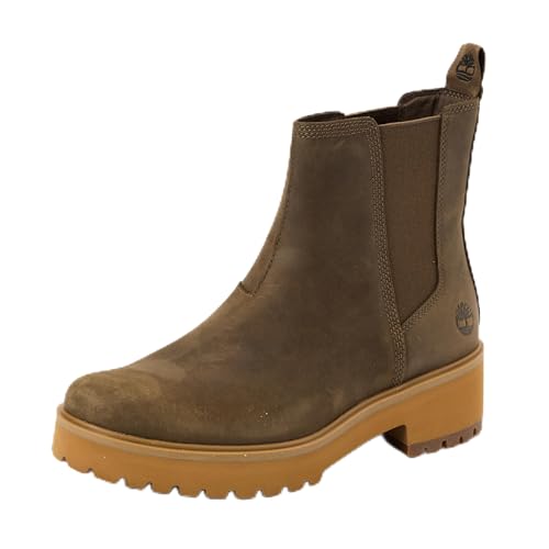 Timberland Carnaby Cool, Botas de Moda Mujer, OLV Full Grain, 39 EU Ancho