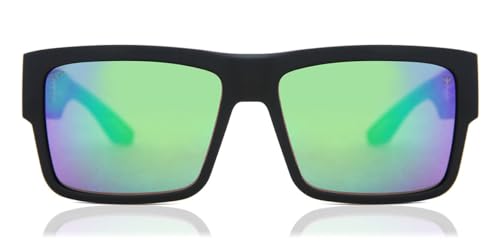 Image of Cyrus Soft Matte Blk Happy Brnz Polar w /Green Spectra Mirror