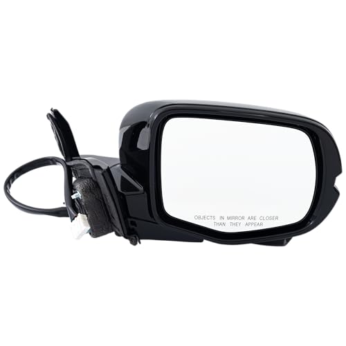Kool Vue Passenger Side Power Heated Mirror for Honda Pilot 2016-2018 With Signal Light & Memory Paintable All Wheel Drive