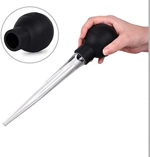 Turkey Baster Plastic Turkey Baster Cooking Set Turkey Oil Dropper with Brush Meat Baster Syringe for BBQ Grill Baking Kitchen Cooking