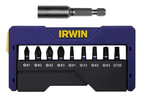 Solución a puntas rotas con insertar bit Irwin Tools 1866983 juego de impacto 10 piezas 2