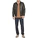 Levi's Men's Faux Leather Aviator Bomber Jacket (Regular & Big & Tall Sizes), Dark Brown/Sherpa Lined, XL