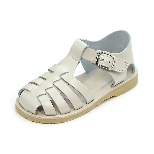 L'Amour Ashton Fisherman Sandal | Girls Closed Toe Fashion Sandals (Toddler/Little Kid)