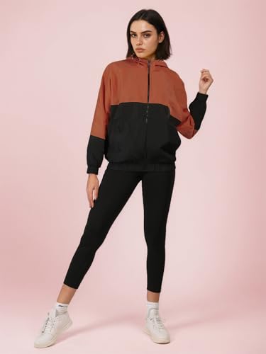 Image of CHKOKKO Sunscreen Jacket for Women Hooded Zipper Sports Jacket | UV Protection | Sun Protective | Lightweight Water Resistant | Riding Biker | Outdoor Travel Gym Running